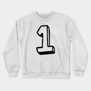 Number 1 Crewneck Sweatshirt